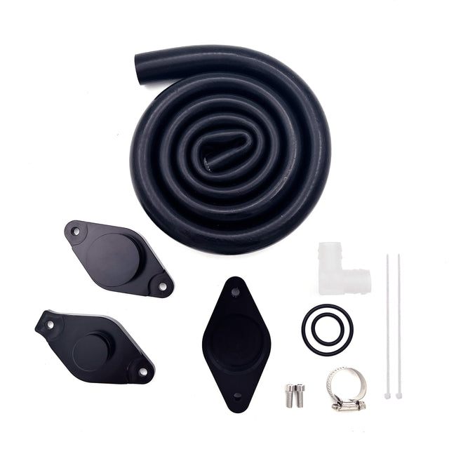 TruckTok 2011-2016 6.6L Chevy Duramax LML CCV PCV ReRoute Delete Kit TruckTok