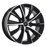 Tesla Wheels 18x7.5" pcd 5x114.3mm Black Machine Face 4pcs Model Y 3