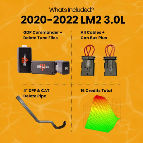 GM/Chevy Duramax 3.0L LM2 Full Delete Bundle | 2020-2022 thedieseldudes