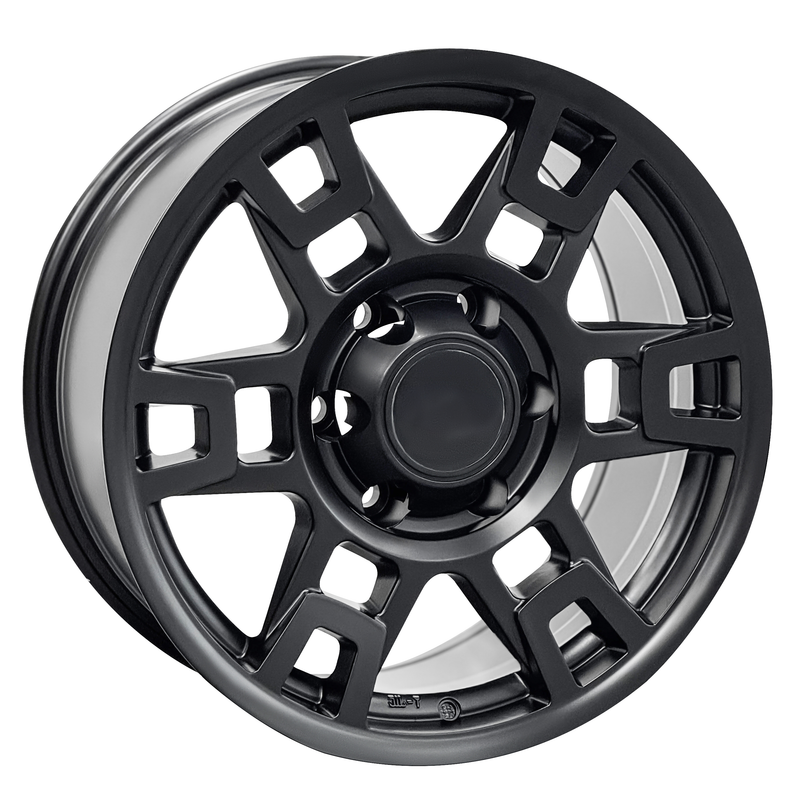 Toyota TRD Style Wheels 17" x 8 Matt Black 5pcs Rims