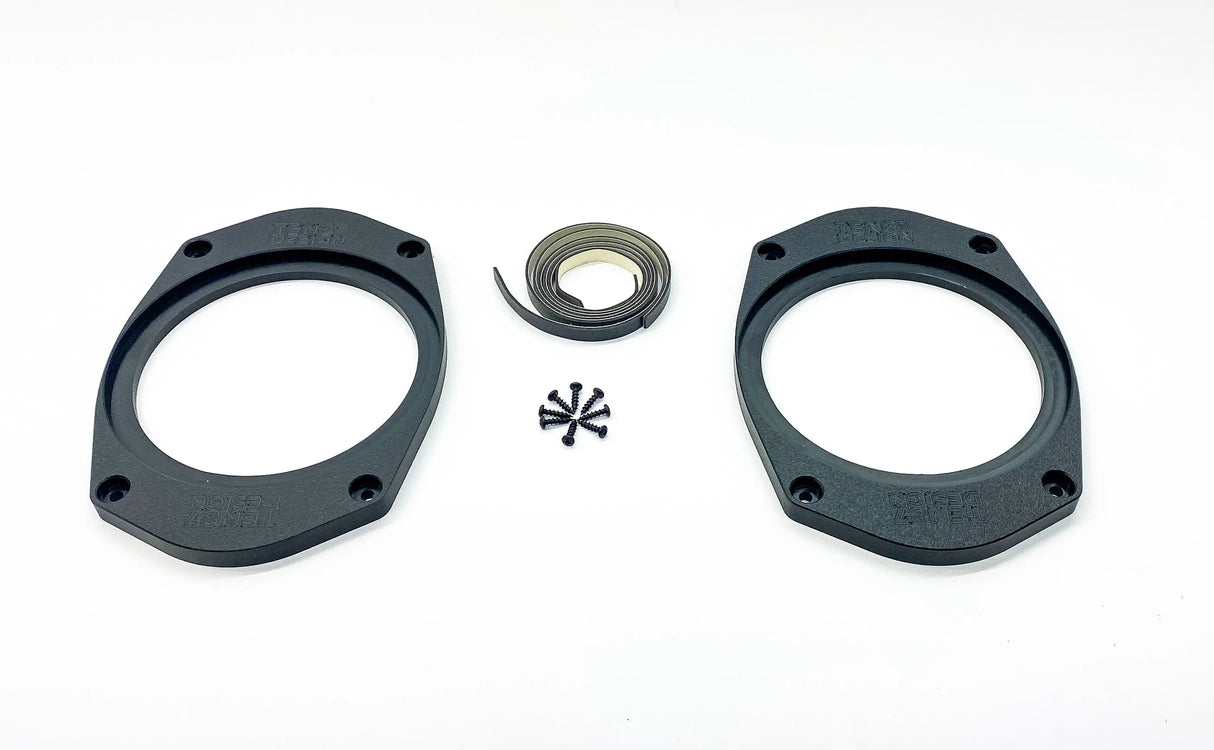 Dodge, Chrysler & Jeep 6x9 to 6.5-inch Speaker Adapters | CNC-Machined Size Converter Ten87 Design