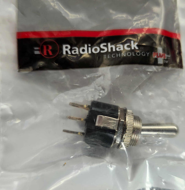 RadioShack 275-0603 Heavy-Duty Toggle Switch SPDT 3A 250VAC (1 Per Pack) TekShack