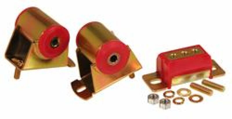 Prothane Jeep Motor & Trans Mount Kit - Red