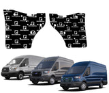 SoundSkins | 2015+ Ford Transit Front Doors 2 Pc Sound Deadening Vehicle Specific Kit | SSK-TRNST2DR | 3 Layers (Acoustic Foam, Foil, Rubber Butyl), 25.25 sq ft SoundSkins Global