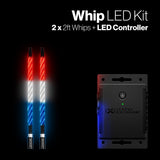 Extreme Whip Kit Qty 2 x 2ft plus LEDCast Controller