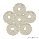 Mini Buffing Wheels (1/2" Arbor Hole)