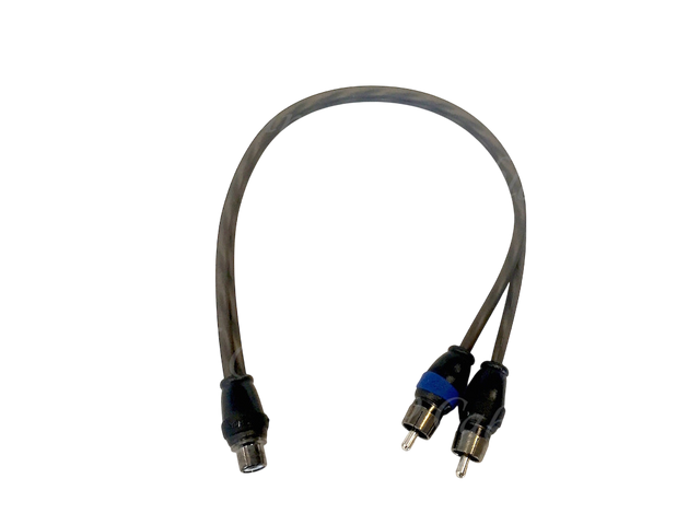 Sky High Car Audio Twisted RCA Y Splitter Sky High Car Audio