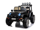 2 Seater 24 Volt 4x4 Electric Ride On Jeep Style Rubber Tires Fully Loaded Truck ATV UTV For Kids W/Magic Cars® Wireless Parental Control MagicCars