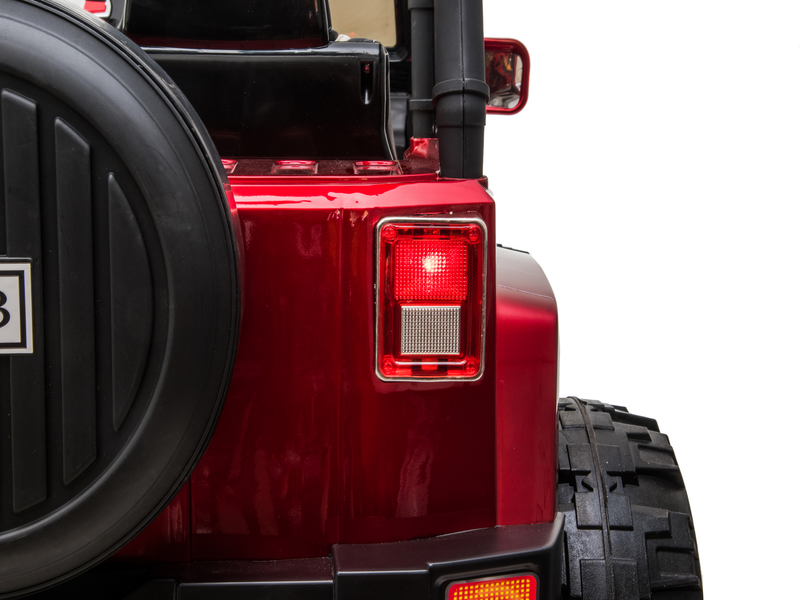 2 Seater 24 Volt 4x4 Electric Ride On Jeep Style Rubber Tires Fully Loaded Truck ATV UTV For Kids W/Magic Cars® Wireless Parental Control