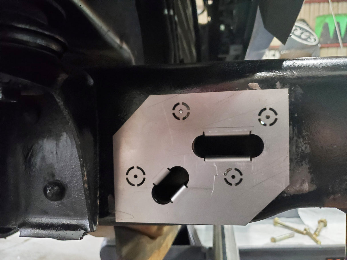 2wd to 4wd Front Frame Box Kit - 1992-1997 Ford F-Series Sky's Offroad Design