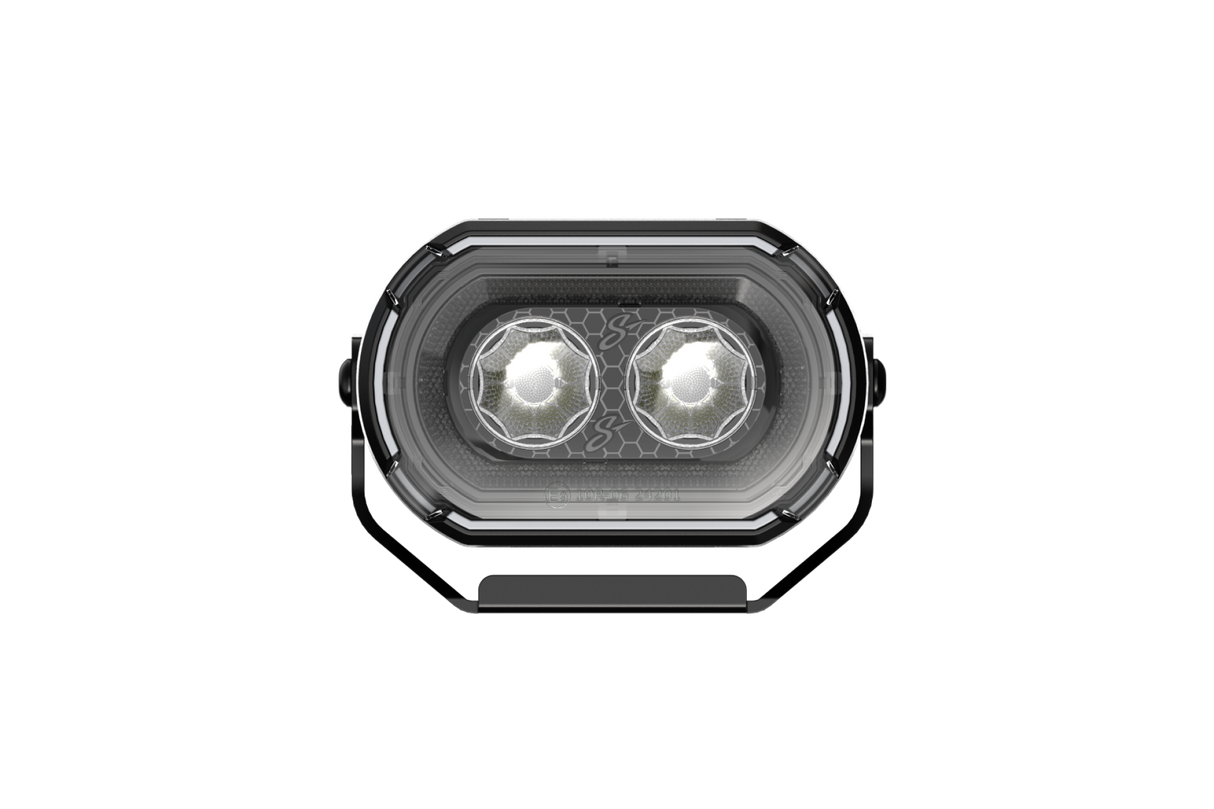 HEXCORE Universal 2x4" LED Pod Lights, Driving Beam Amber & White (Pair) | STL2X4PDL Stinger