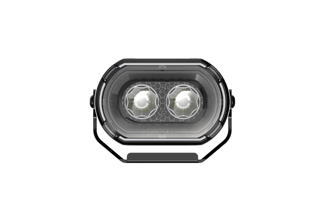 HEXCORE Universal 2x4" LED Pod Lights, Driving Beam Amber & White (Pair) | STL2X4PDL Stinger