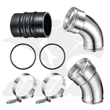 3" Cold Side Intercooler Pipe & Y-Bridge Kit for 2006-2010 6.6 LBZ LMM Duramax Diesel | SPELAB