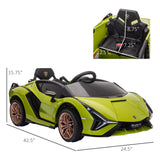 Lamborghini SIAN 12V Kids Electric Ride On Car Toy with Remote Control