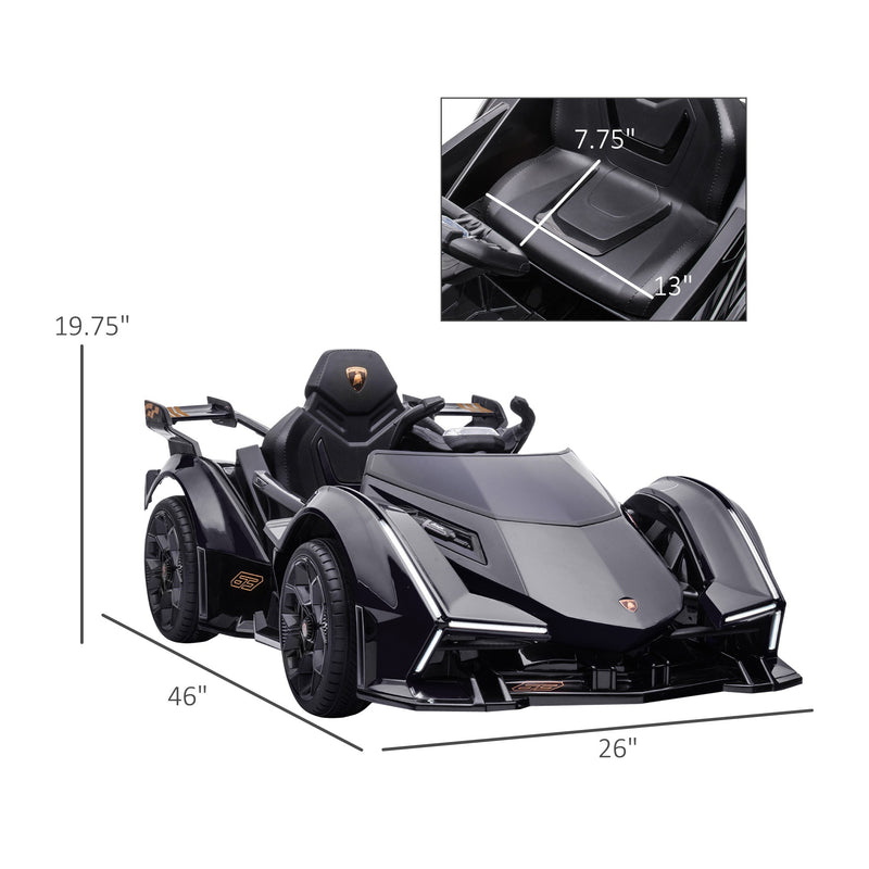 12V Lamborghini Kids Ride-On Sports Car with Remote Control