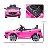 Electric Ride-On Car for Kids with Remote Control, Dual Motors, Music and Lights