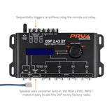 PRV Audio DSP-2.4XBT 4-Channel Bluetooth Digital Signal Processor