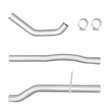 2014-2018 3.0L Ecodiesel DPF Delete Race Pipe Exhaust| Jeep Grand Cherokee Flashark