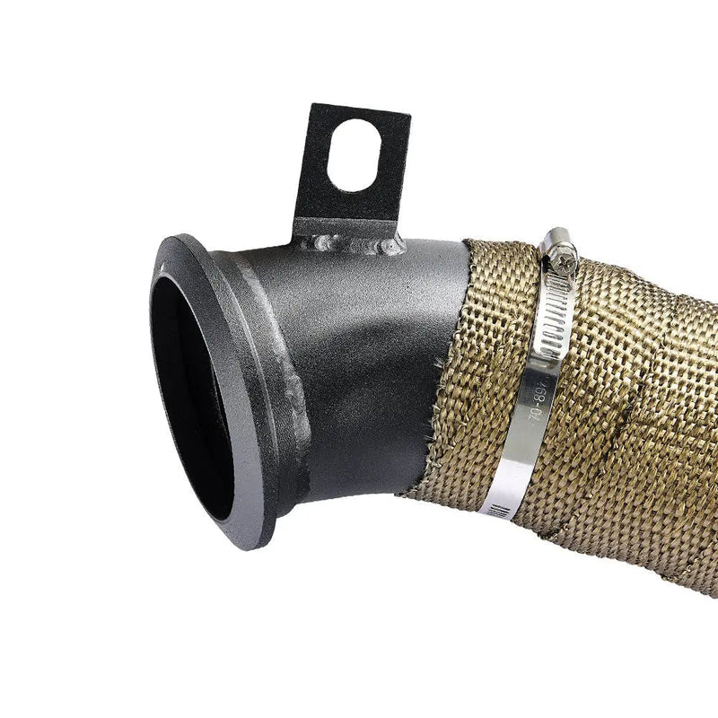 Downpipe Exhaust For 2004.5-2010 Chevy/GMC 6.6L Duramax LLY/LBZ/LMM Diesel 3 Inch Flashark