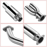 3 Inches Single Tip Cat-Back Exhaust for 2009-2020 Nissan 370Z Flashark