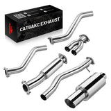 3 Inches Single Tip Cat-Back Exhaust for 2009-2020 Nissan 370Z
