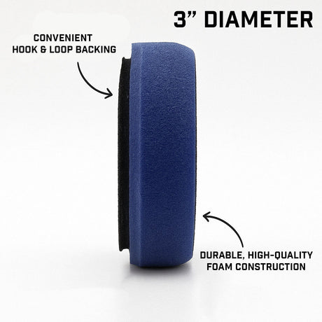 3" Foam Pad for Metal and Paint Polishing