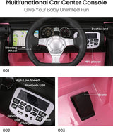 12V Electric Kids Ride On Jeep Truck with Remote Control, LED Lights, and MP3 Player