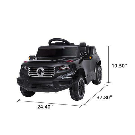 3-Speed Electric Ride-On Car for Kids with Remote Control, Music, and Lights
