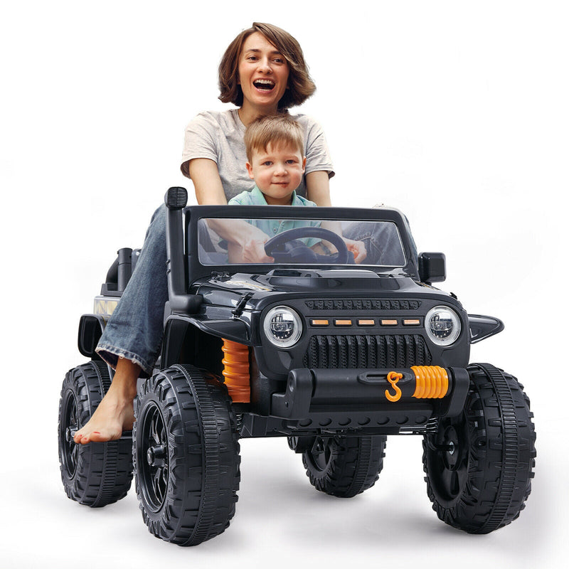 3-Speed Electric Ride-On SUV Truck for Kids with Remote Control and Parent Seat - 12V
