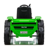 3-Speed Electric Ride On Tractor Car Toy with Trailer for Kids - Remote Controlled