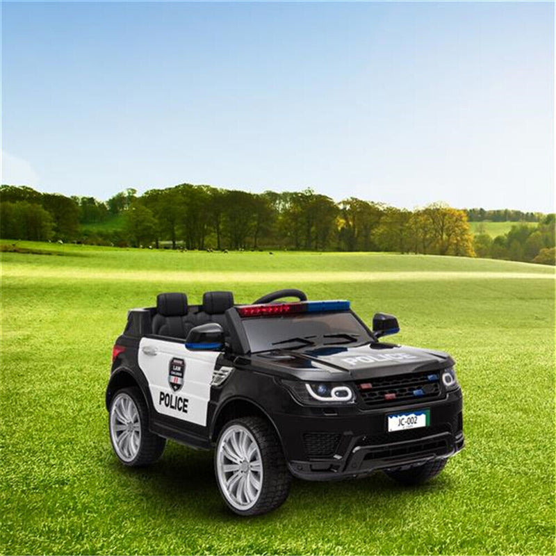 3-Speed Kids Police SUV Ride-On Car with Remote Control, Lights, and Music - Perfect Xmas Gift!