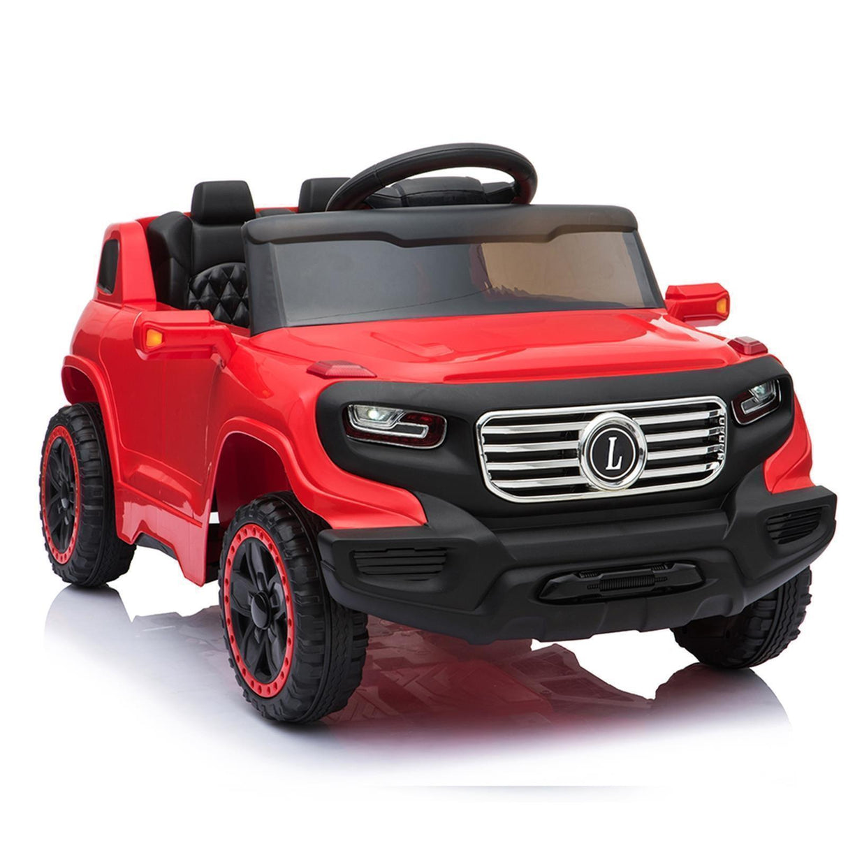 3-Speed LED Ride-On Car for Kids with Remote Control and 4 Color Options