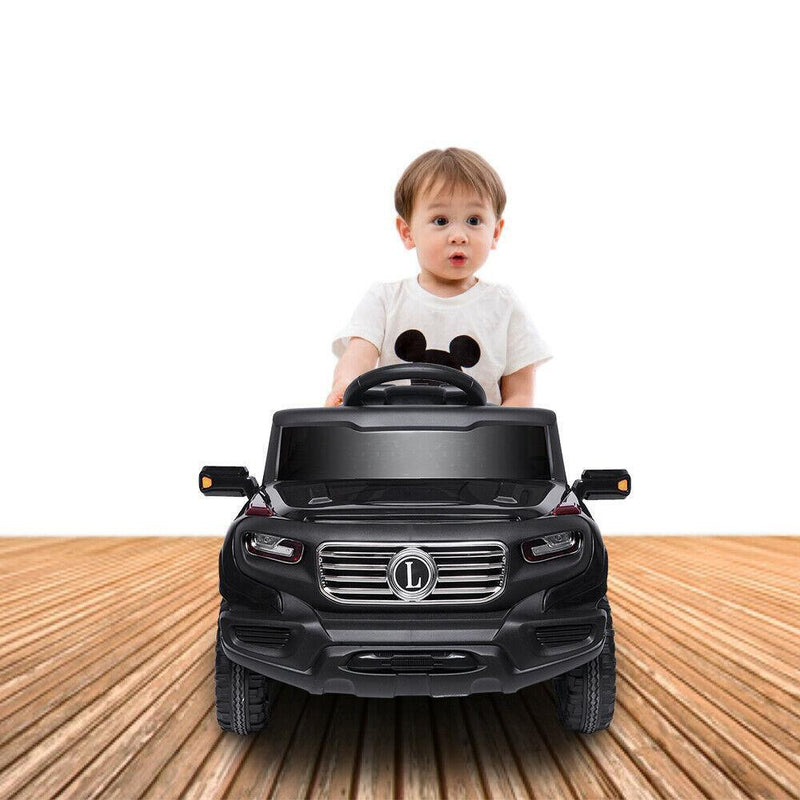 3-Speed Rechargeable Ride-On Car with Music, Lights, and Remote Control - Perfect Gift for Kids
