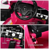 3-Speed Remote Control LED Ride On Car with Lights and Music for Kids - Perfect Toddler Toy Gift