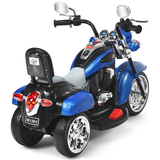 3-Wheel Electric Motorcycle Tricycle for Kids with Rechargeable Battery