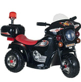 Police Electric Toy Motorcycle for Kids - 3 Wheels, Perfect for Christmas!