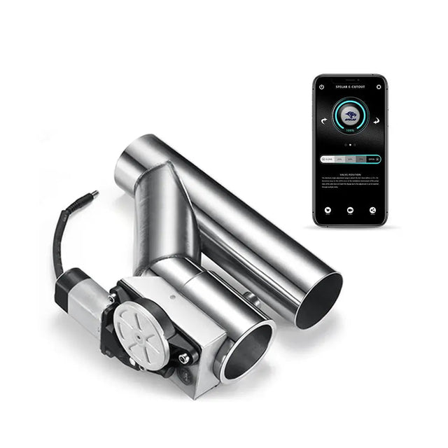 2.5 Inch Electric Exhaust Cutout APP Remote Kit | FLASHARK Flashark