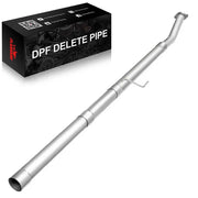 3.5/4 Inches 2018-2020 Powerstroke Ford F-150 3.0L DPF Delete Race Pipe Flashark