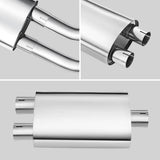 2004-2008 Ford F150 SuperCab/Super Crew Catback Exhaust System w/ 3.5-inch Muffler 4.6L 5.4L