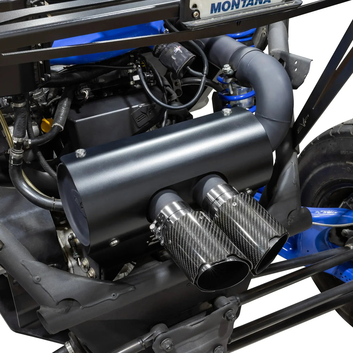 Magnus 3 Inch Twin Rear Exit Full Exhaust System for Can-Am Maverick X3 Evolution Powersports