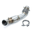EVP Racing 3 Inch Down Pipe with Bullet Muffler for Can-Am Maverick R Evolution Powersports