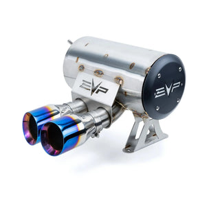 EVP Racing Dynamic Twin Exit Muffler for Can-Am Maverick R Evolution Powersports