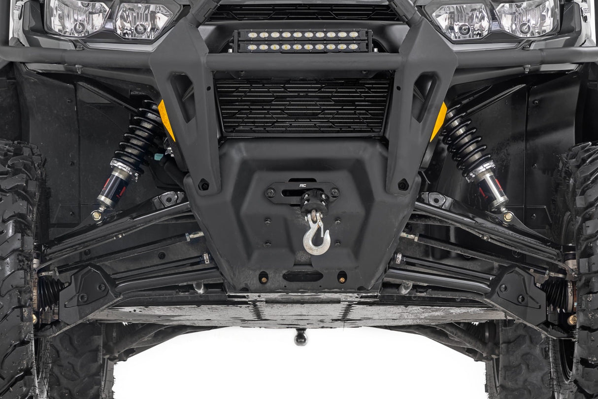 M1 Front Coil Over Shocks Ride Height Adjust Can-Am Defender MAX HD10/PRO HD10 Rough Country