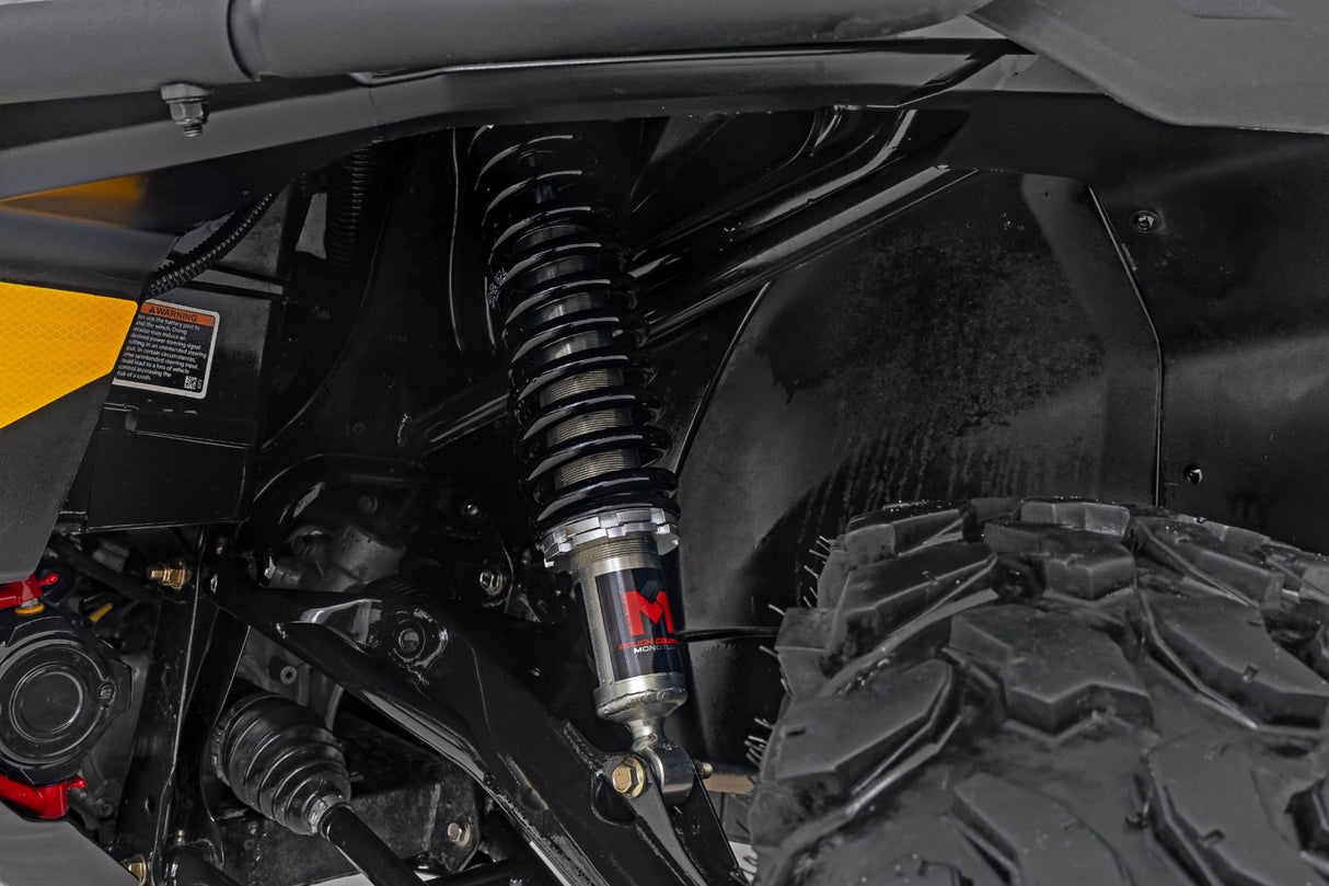 M1 Front Coil Over Shocks Ride Height Adjust Can-Am Defender MAX HD10/PRO HD10 Rough Country