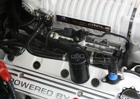 J&L Oil Separator 3.0 Passenger Side, Black Anodized J&L