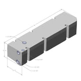 22 Gallon Driver Side Undercarriage Fresh Water Tank 2007-2026 Mercedes Sprinter 144" & 170" Wheelbase S&B