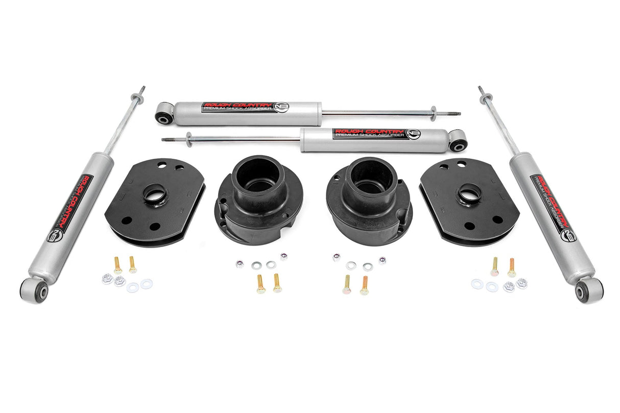 2.5 Inch Lift Kit N3 Shocks Ram 2500 4WD (2014-2026) Rough Country