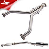 3 Inches Single Tip Cat-Back Exhaust for 2009-2020 Nissan 370Z