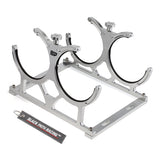Universal Fitment Nitrous NOS Dual Bottle Mounting Bracket for 10-15lb Bottles