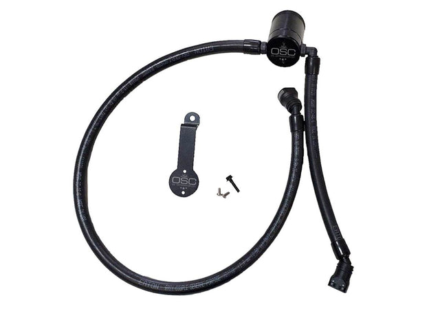 J&L Oil Separator 3.0 Driver Side, Black Anodized J&L